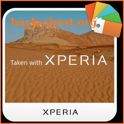 Taken with XPERIA™ III Theme icon