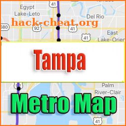 Tampa USA Metro Map Offline icon