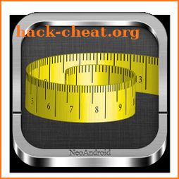 Tape measure (cm, inch, Free) icon