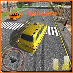 Taxi Driving in Rush City icon