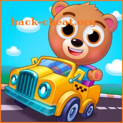 Taxi for kids icon