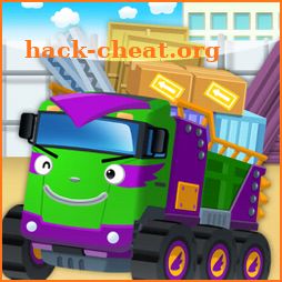 Tayo Monster Max - Dump Truck Car Game icon