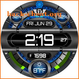 Techno 1 Animated Watchface for WatchMaker icon