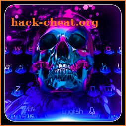 Technology Laser Skull keyboard icon