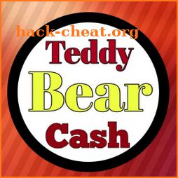 Teddy bear cash icon