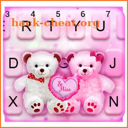 Teddy Bear Couple Keyboard Theme icon