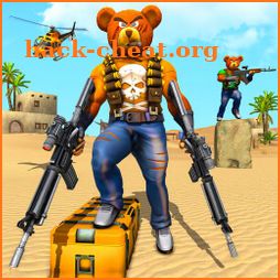 Teddy Bear Gun Strike Game: Counter Shooting Games icon