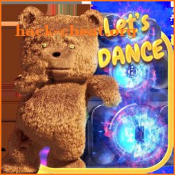 Teddy Dance Animated Keyboard + Live Wallpaper icon