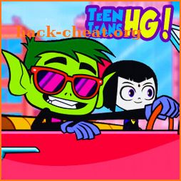 Teen and Beast Boy Titans  Driving icon