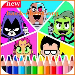Teen Titans  Coloring Book icon