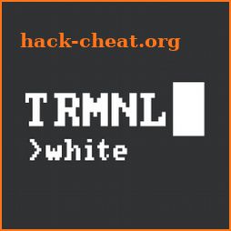 Terminal White - CRT Theme icon