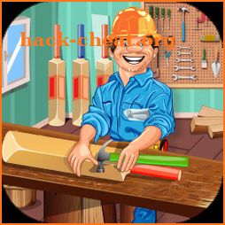 Test Cricket bat factory – Batting carpenter games icon