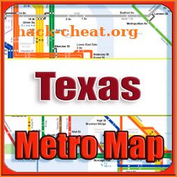 Texas USA Metro Map Offline icon