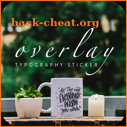 Text on photo & Typography photo editor - Overlay icon
