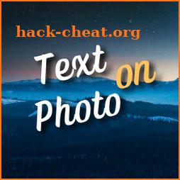 Text on Photo Editor icon