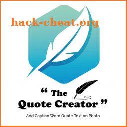 Text on Photo Editor Quote Maker The Quote Creator icon
