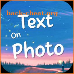 Text on Photo - Text to Photo icon