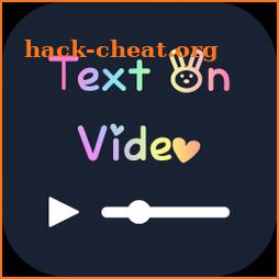 Text On Video (Add Text To Video, Write On Video) icon