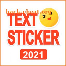 Text Sticker 2021 for WhatsApp - WAStickerApps icon