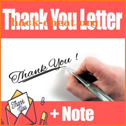 Thank You Letter and Notes icon