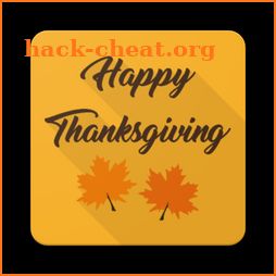 Thanksgiving wishes icon