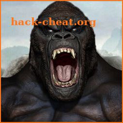 The Angry Gorilla Hunter- Wild Animal Attack Games icon