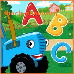 The Blue Tractor Funny Learning! Game for Toddlers icon
