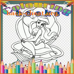 The Mermaid Coloring Book icon