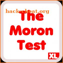 The Moron Test XL - idiot test for when you bored icon