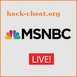 The MSNBC live ON icon