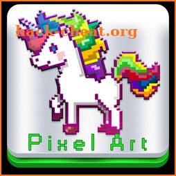 The Pixel Unicorn Coloring icon