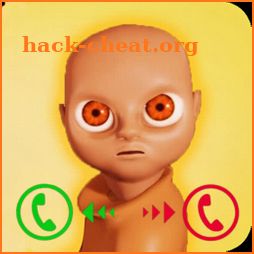 The Scary Baby in Yellow Fake Call Video Simulator icon