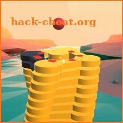 The Stack Ball : Fall Origins, jump to blocks ☄ icon