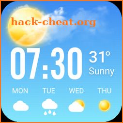 The weather timeline & weather - graphs & radar icon