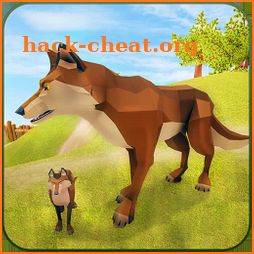 The Wolf Simulator 3D: Animal Family Tales icon