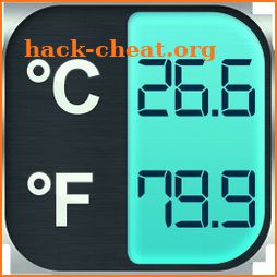 Thermometer for winter and summer icon