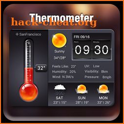 Thermometer Weather Widget icon