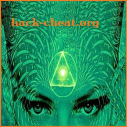 Third eye spiritual chakra icon
