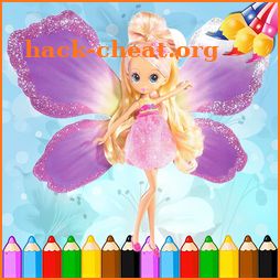 Thumbelina Fairies Baby Coloring Game icon