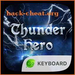 Thunder Hero GO Keyboard Theme icon