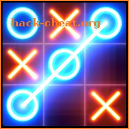 Tic Tac Toe glow - Free Puzzle Game icon