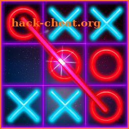 Tic Tac Toe - Puzzle Free Glow Game icon