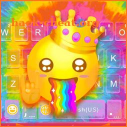 Tie Dye Keyboard Theme icon