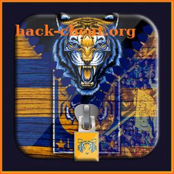 Tigres zipper UANL Background wallpaper screen icon