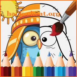 Tiny Touches : Animals - Baby Coloring Book icon