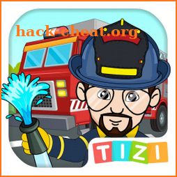 Tizi Town Kids Firetruck Games icon