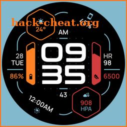 TKS 28 Hex Watch Face icon