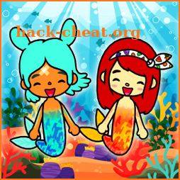 Toca Boca Mermaid HD Wallpaper icon
