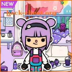Toca life world pets free town life city Guide icon