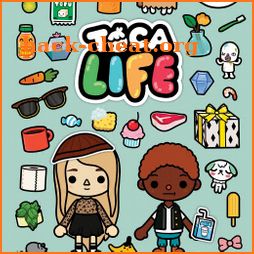 Toca life World Town life City Full Tips guide icon